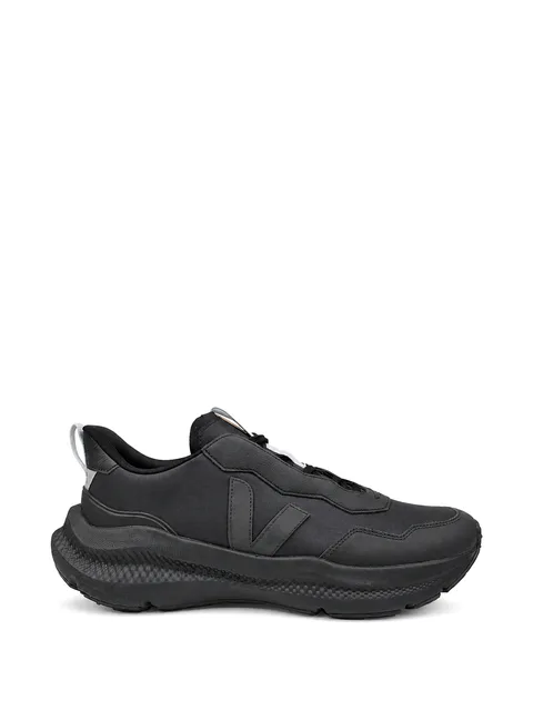 x CFCL logo-patch leather sneakers