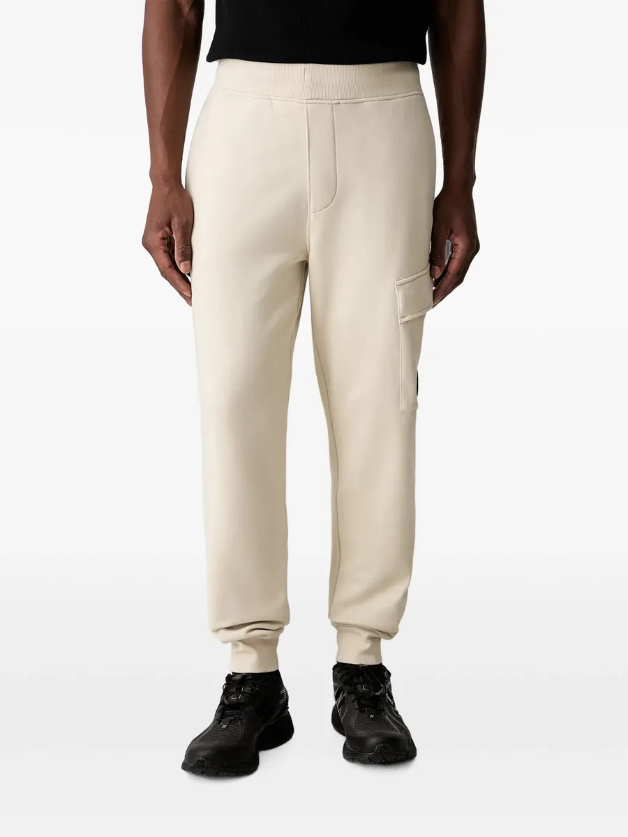 diagonal raised fleece Lens sweatpants 1