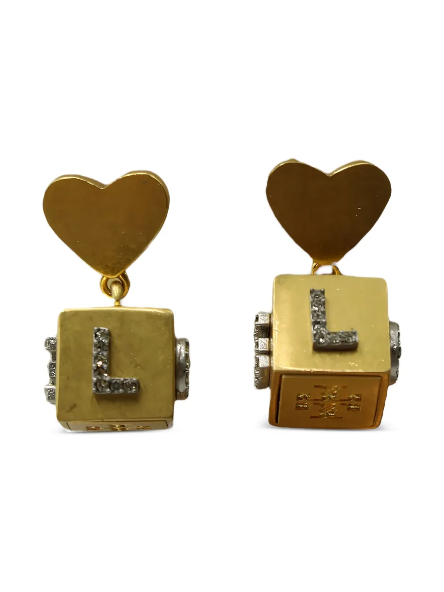 серьги Love Cube 2