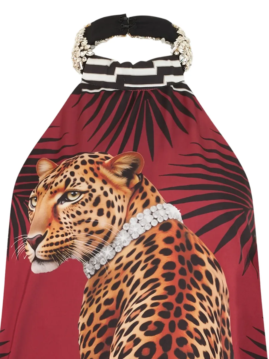 halter-short dress Panthere Prive 2