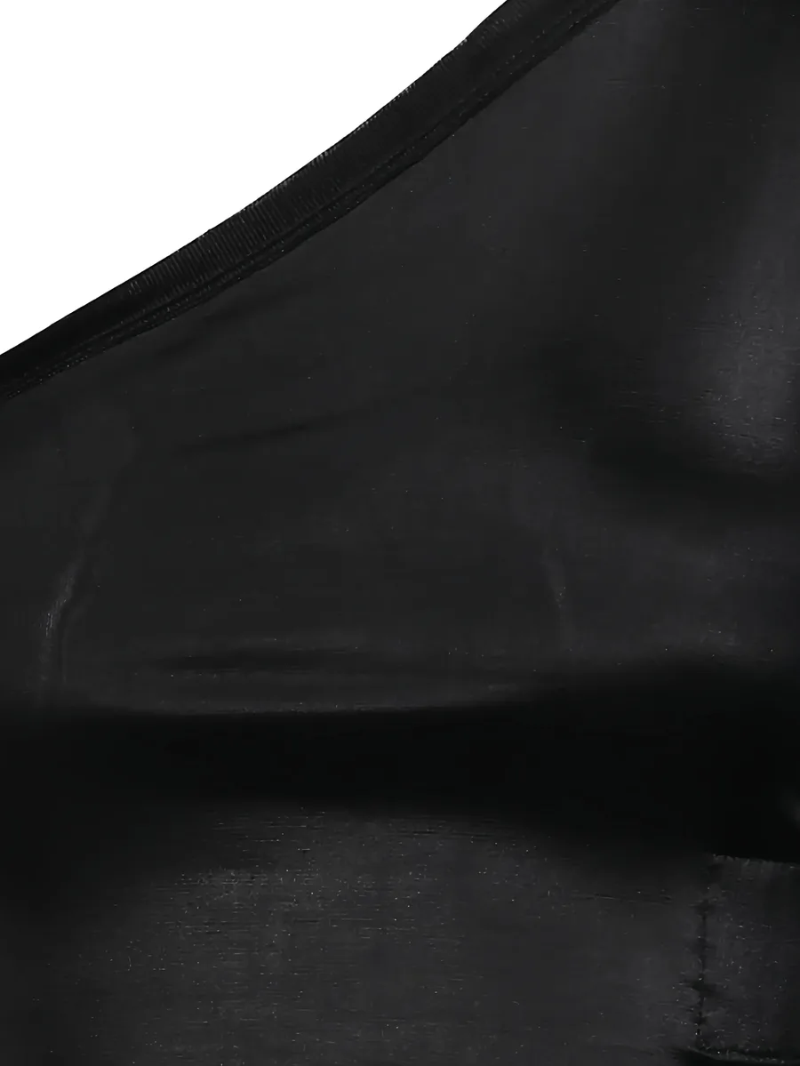 Ziggy T asymmetric cropped T-shirt 6
