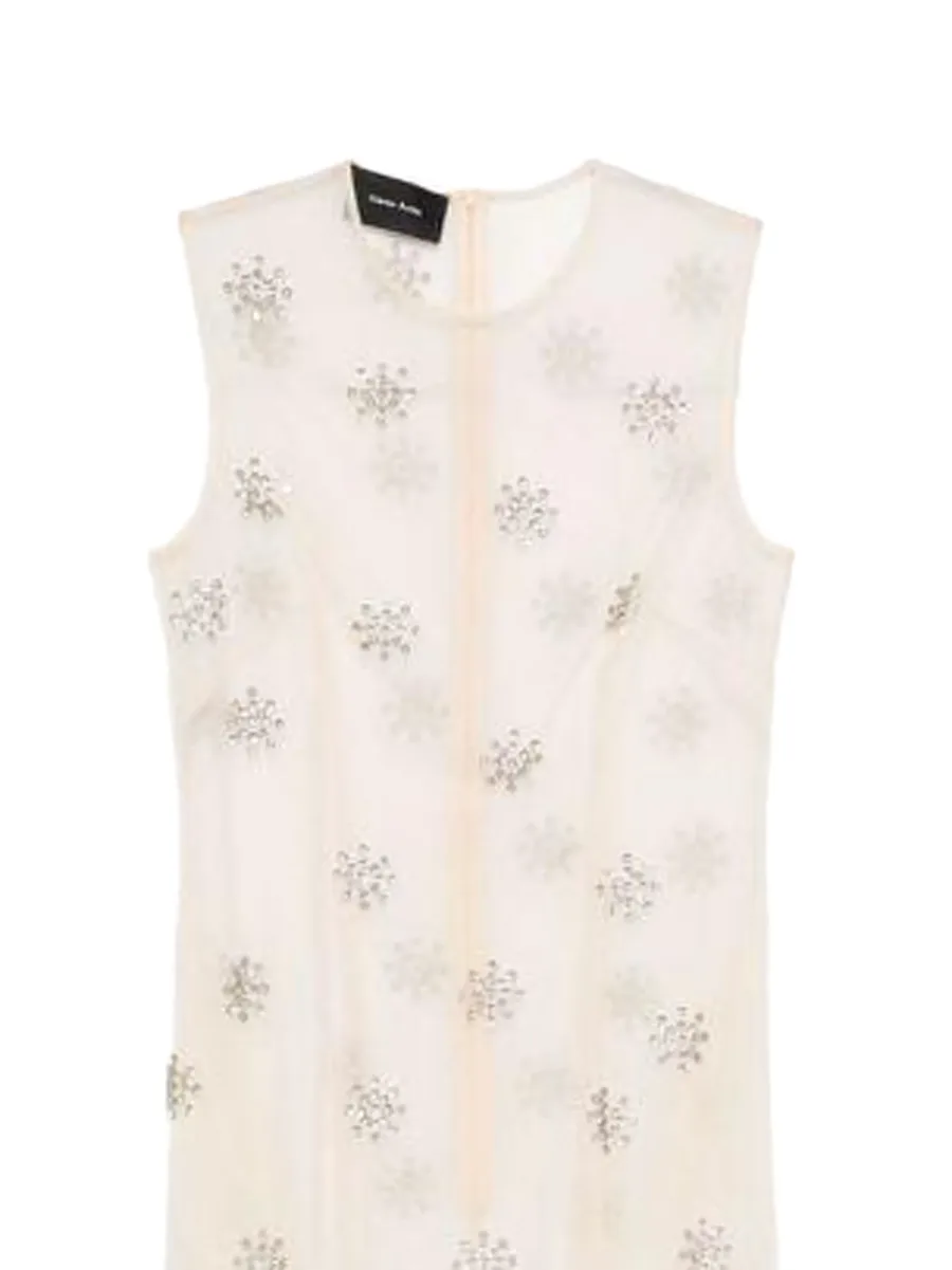 crystal-embellished mini dress 2