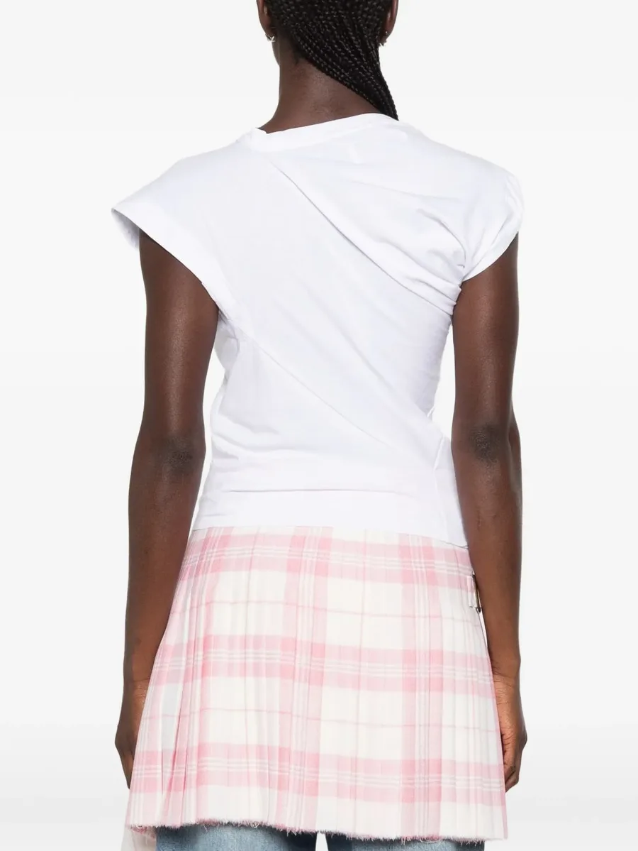 Hebo asymmetrical embroidered Orb top 4