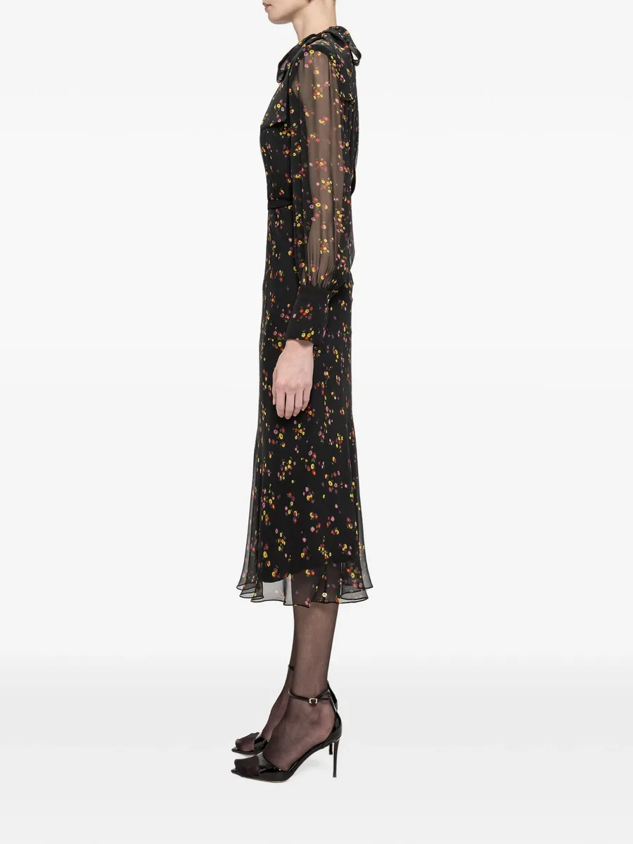 floral silk midi dress 2