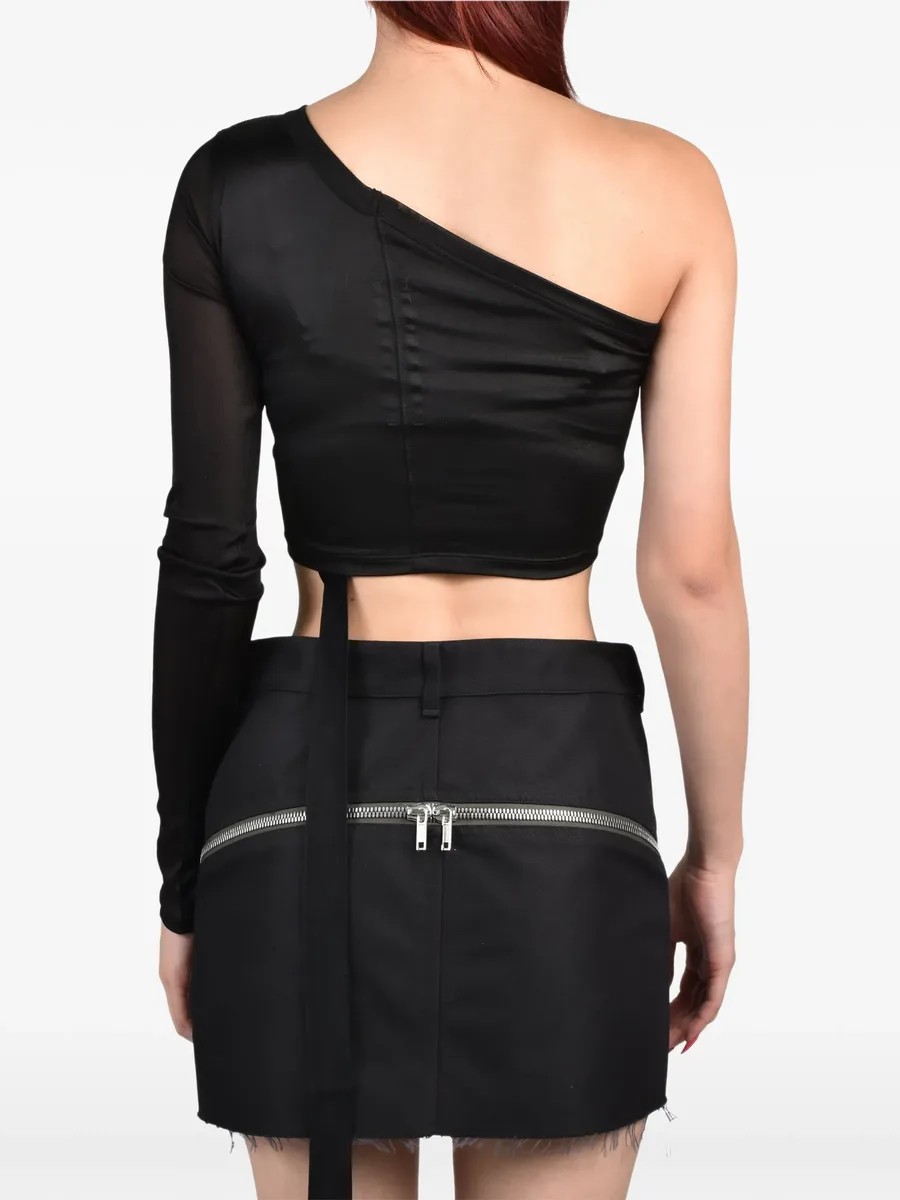 Ziggy T asymmetric cropped T-shirt 5