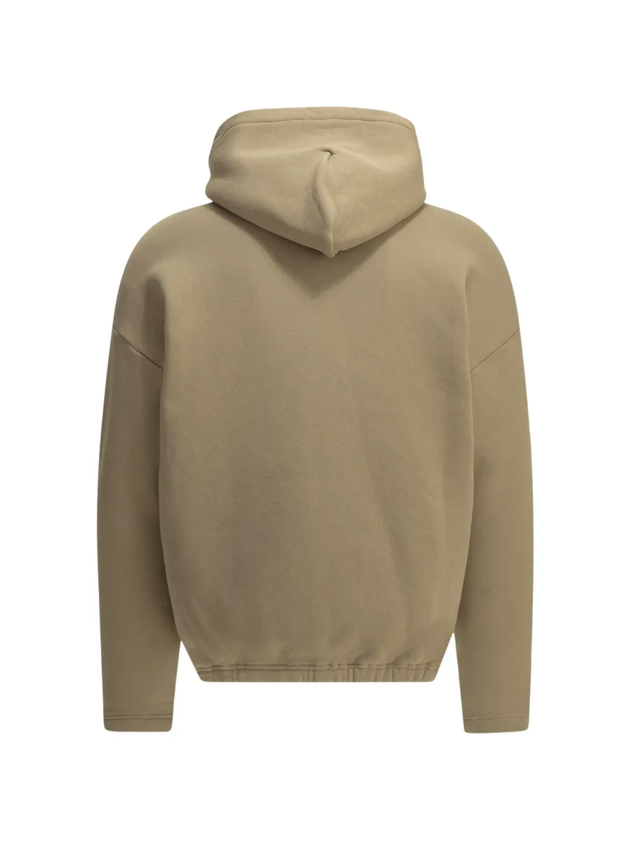 logo-embroidered zip-up hoodie 2