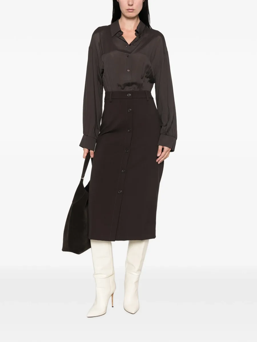 button-down shirt-style dress 2