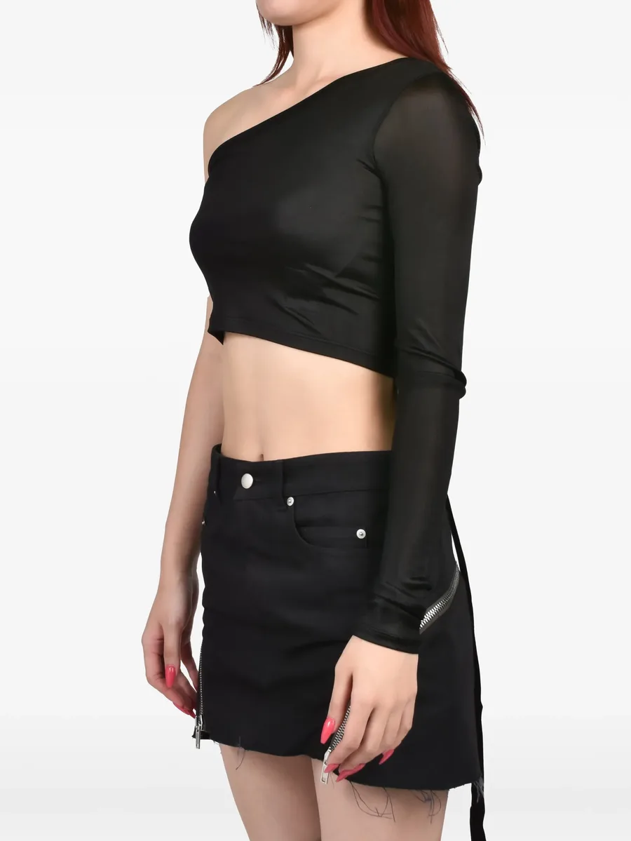 Ziggy T asymmetric cropped T-shirt 4