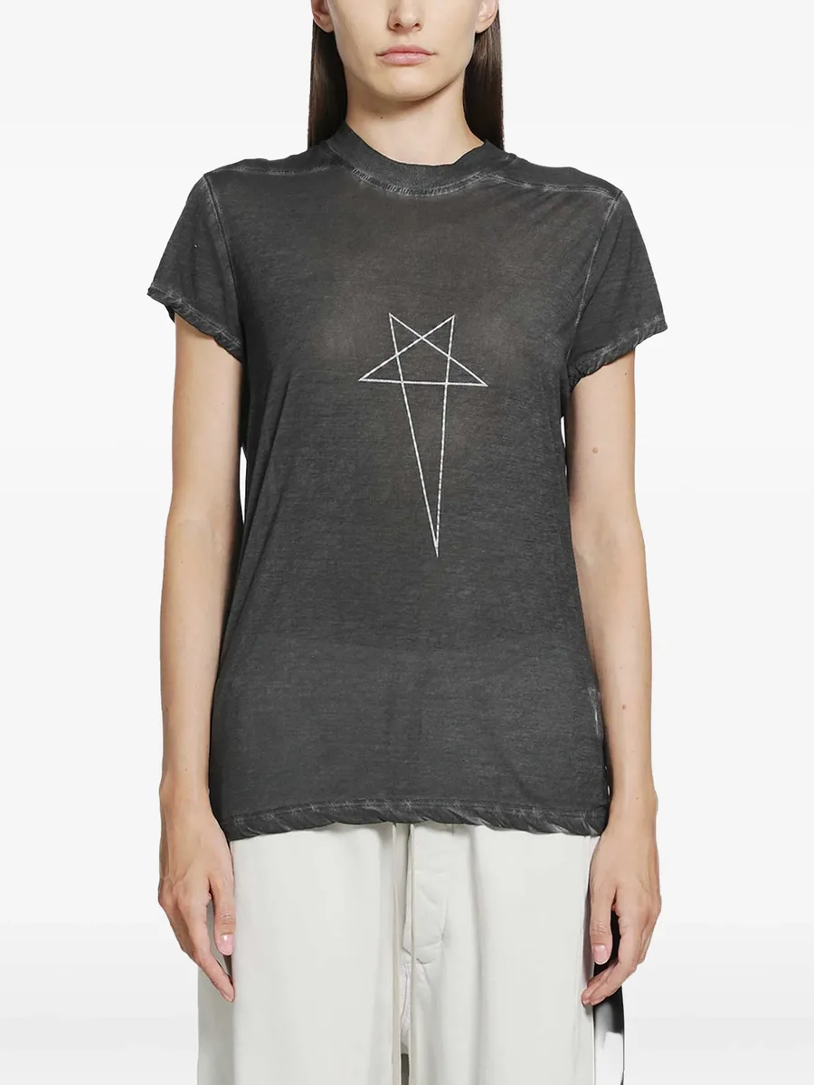 Small Level pentagram-print T-shirt 1