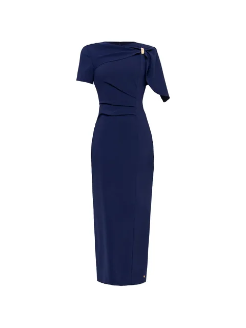 fitted midi dress