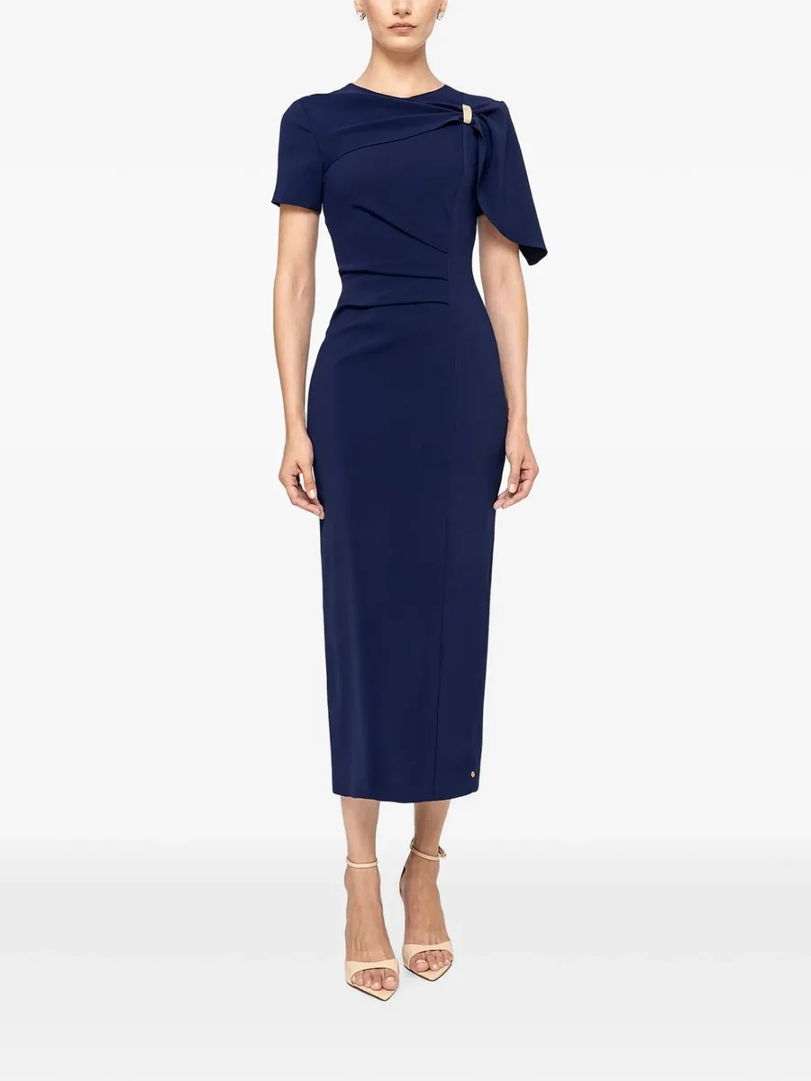 fitted midi dress 2