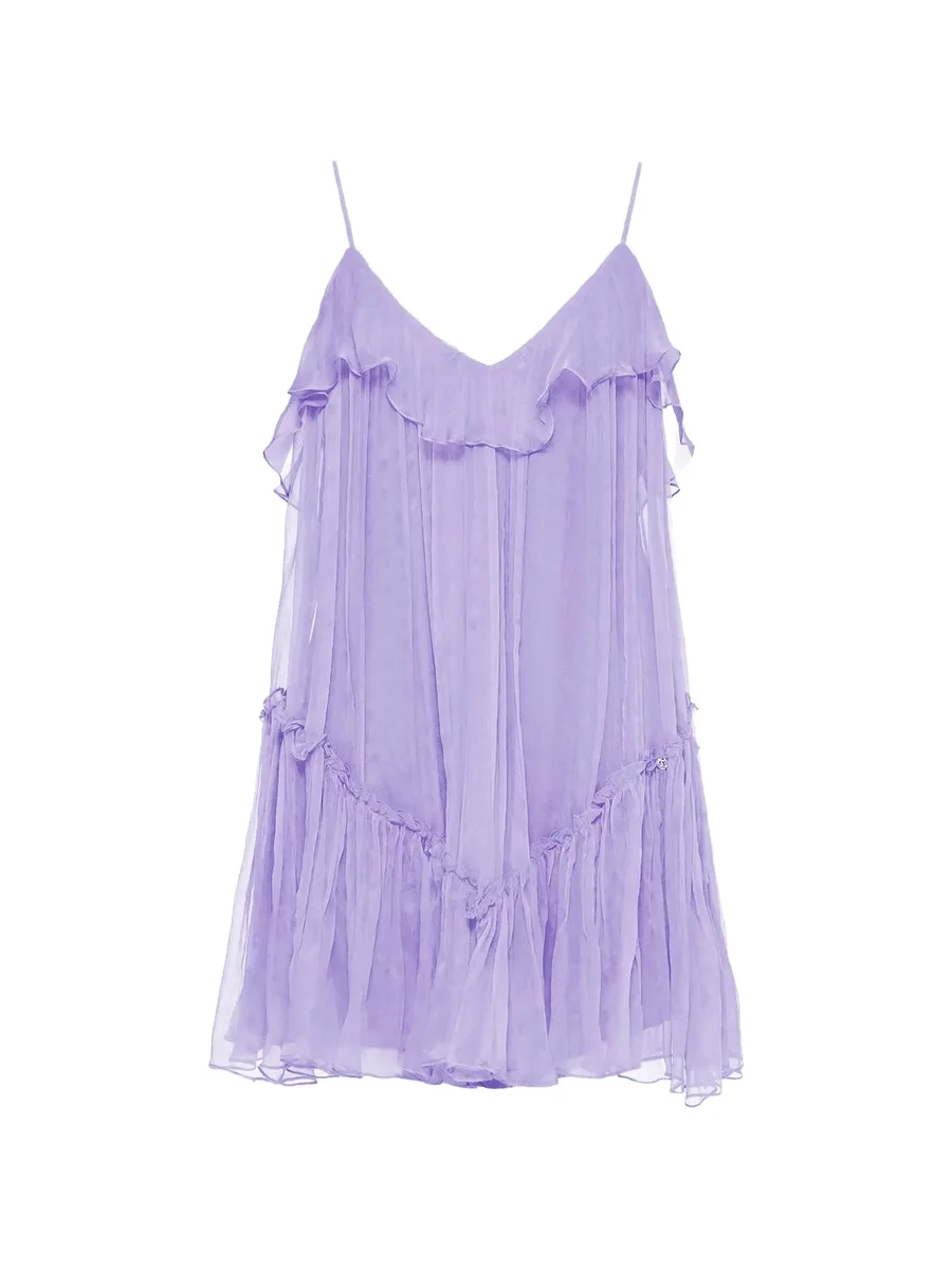 open-back silk mini dress 1