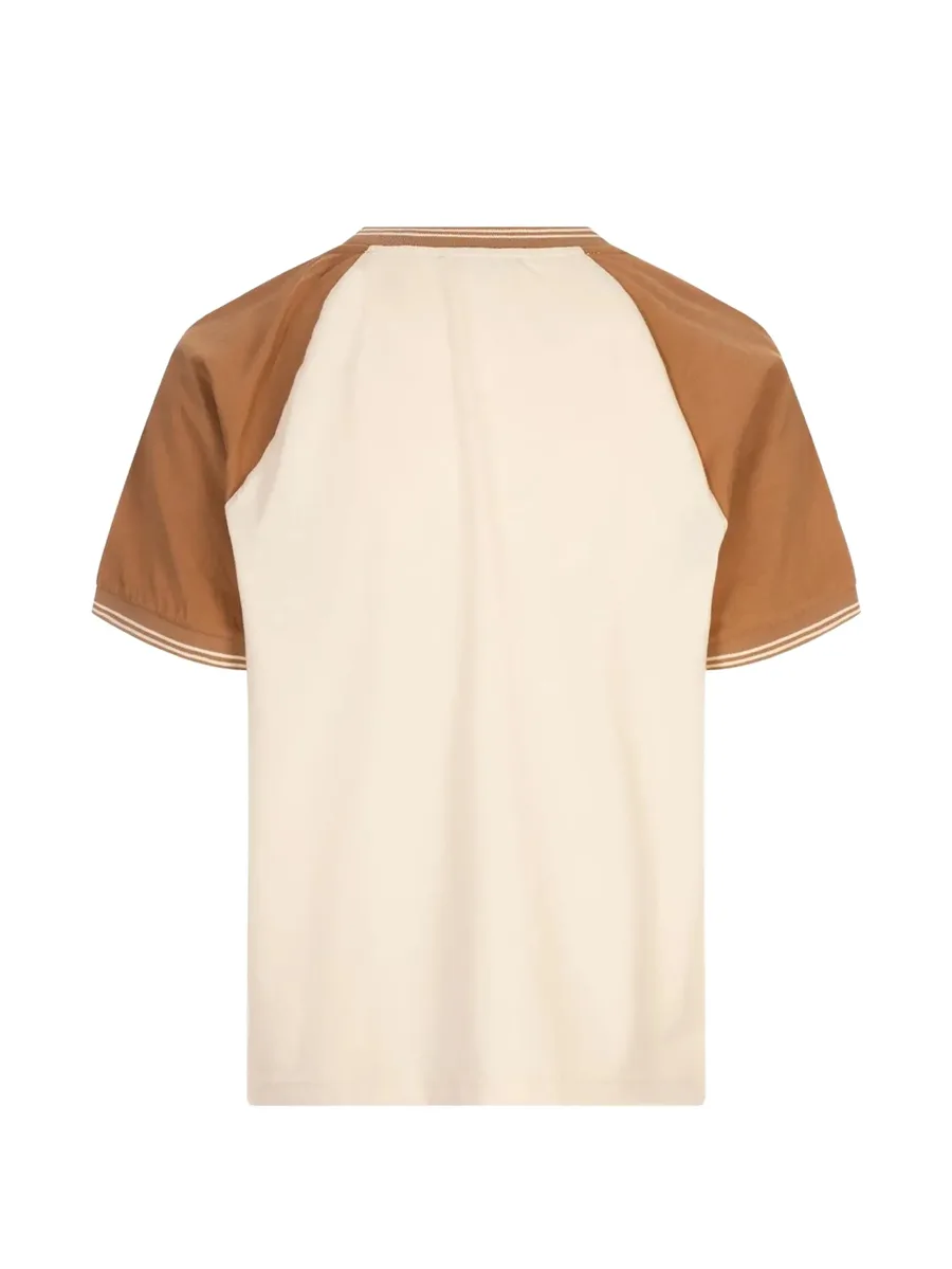logo-print raglan-sleeve T-shirt 2