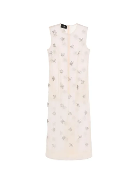 crystal-embellished mini dress