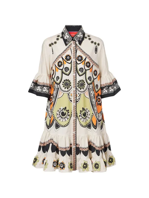 Plume Placée Choux mini dress