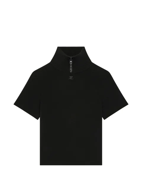 Milano ribbed  knit top