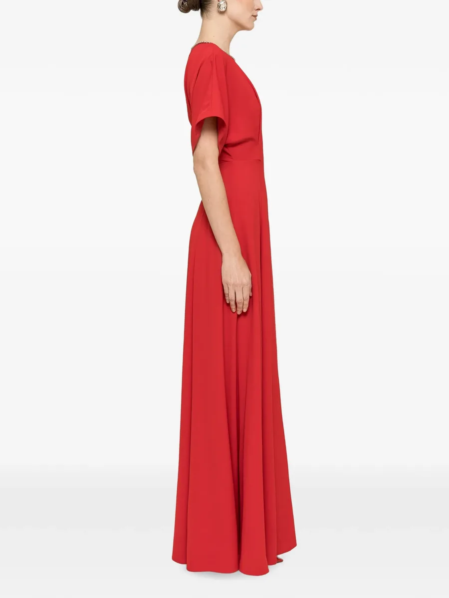 crystal-details maxi dress 3