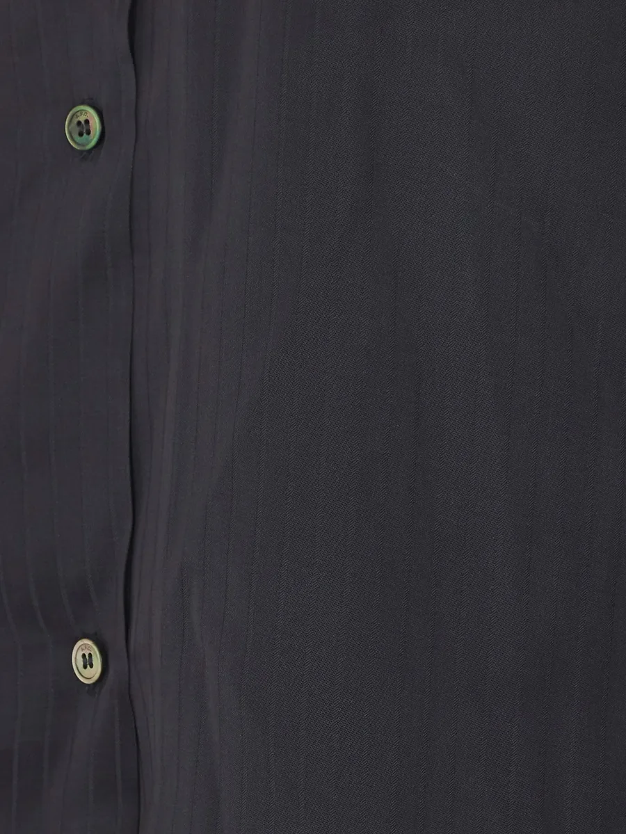 tie colar striped shirt 3