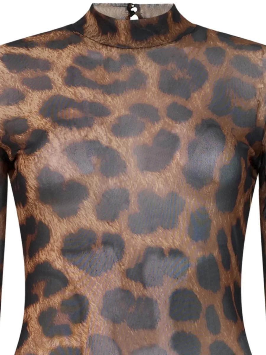 leopard-print open-back dress 2