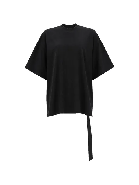 Jumbo strap-detail crew-neck T-shirt