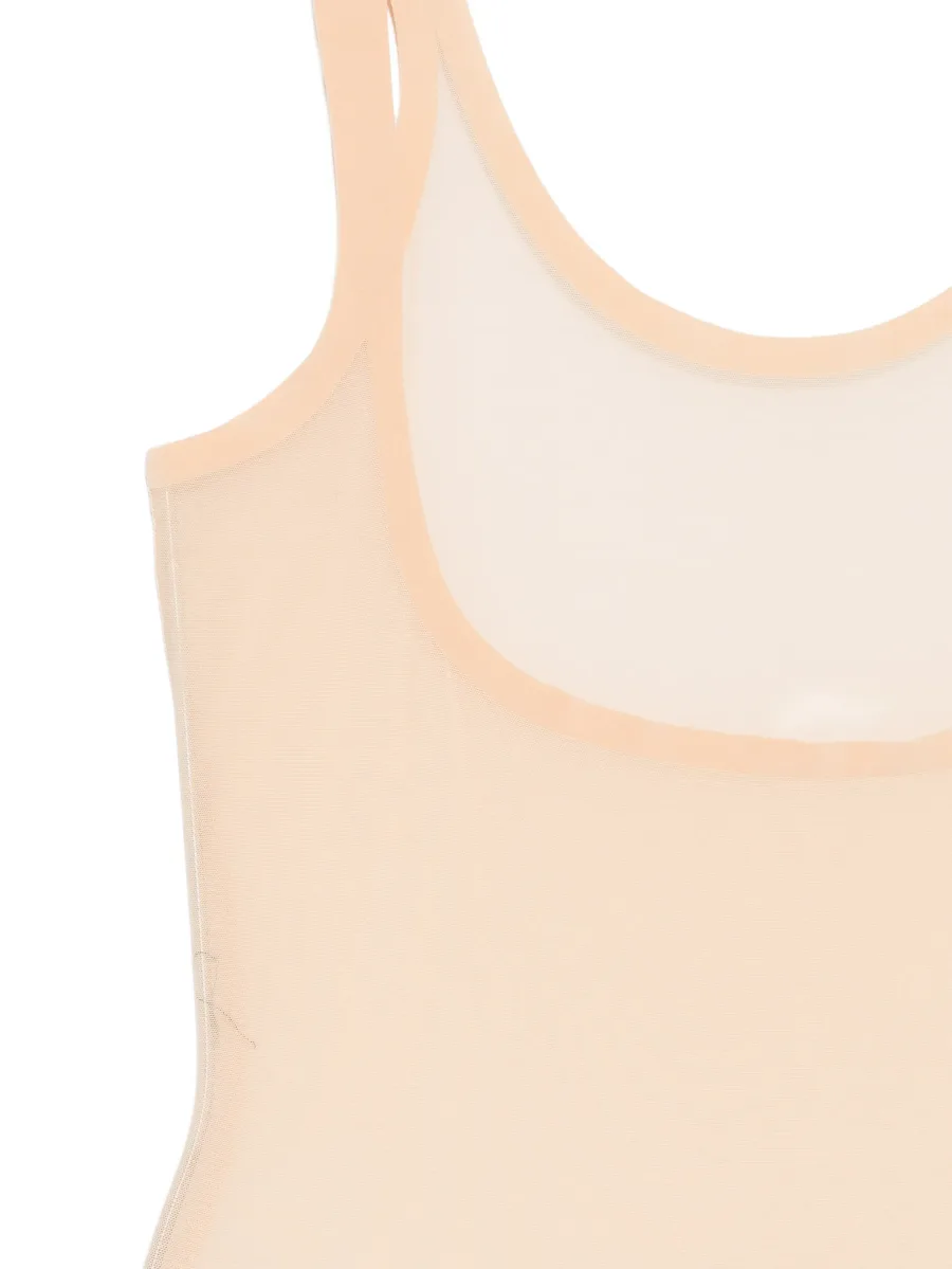 scoop-neck mesh bodysuit 3