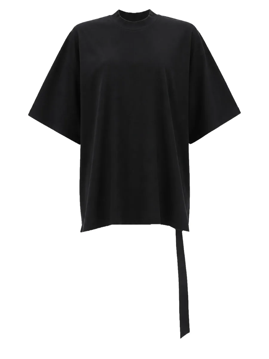 Jumbo strap-detail crew-neck T-shirt 2