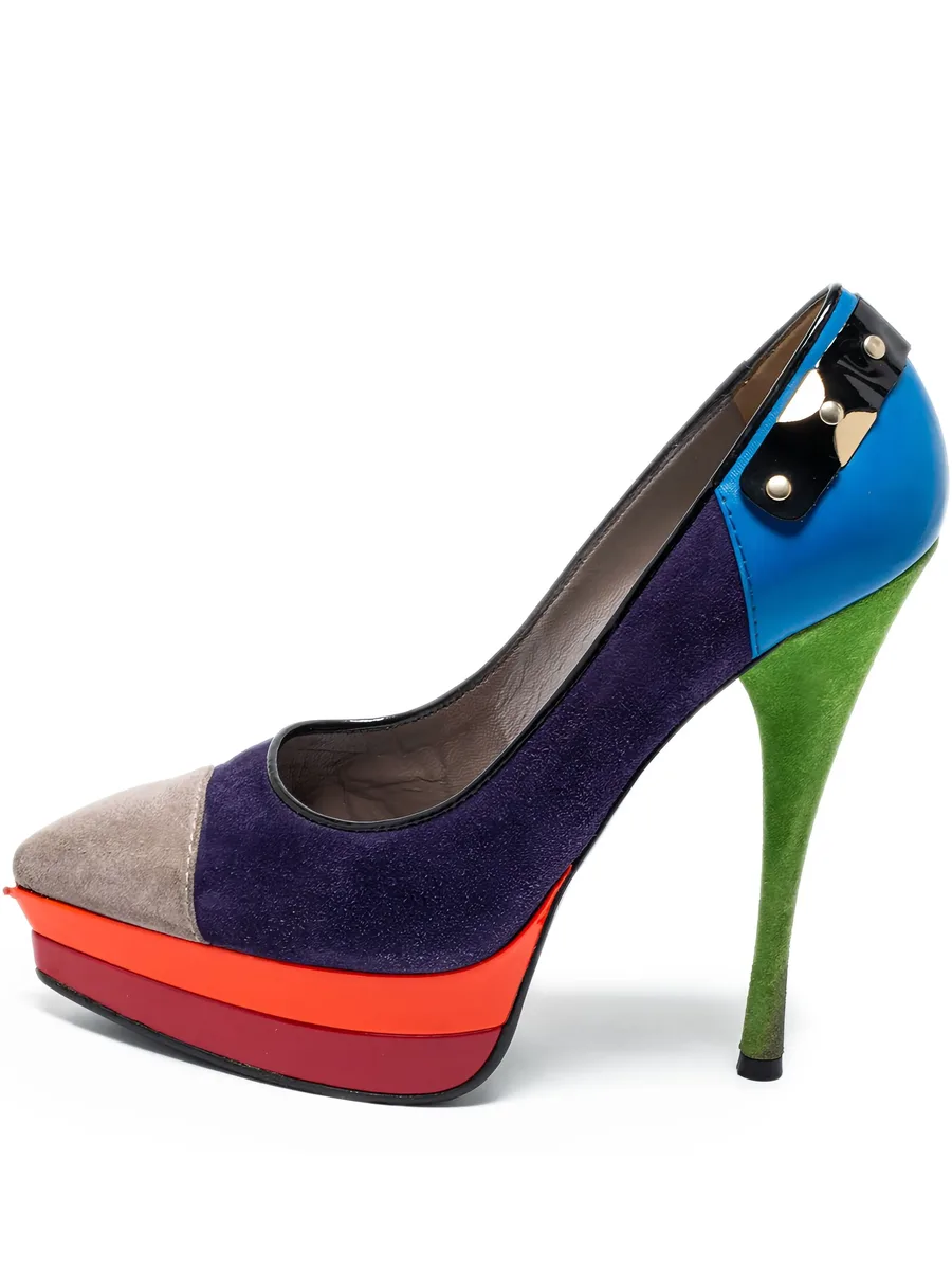 140mm panelled pumps 2