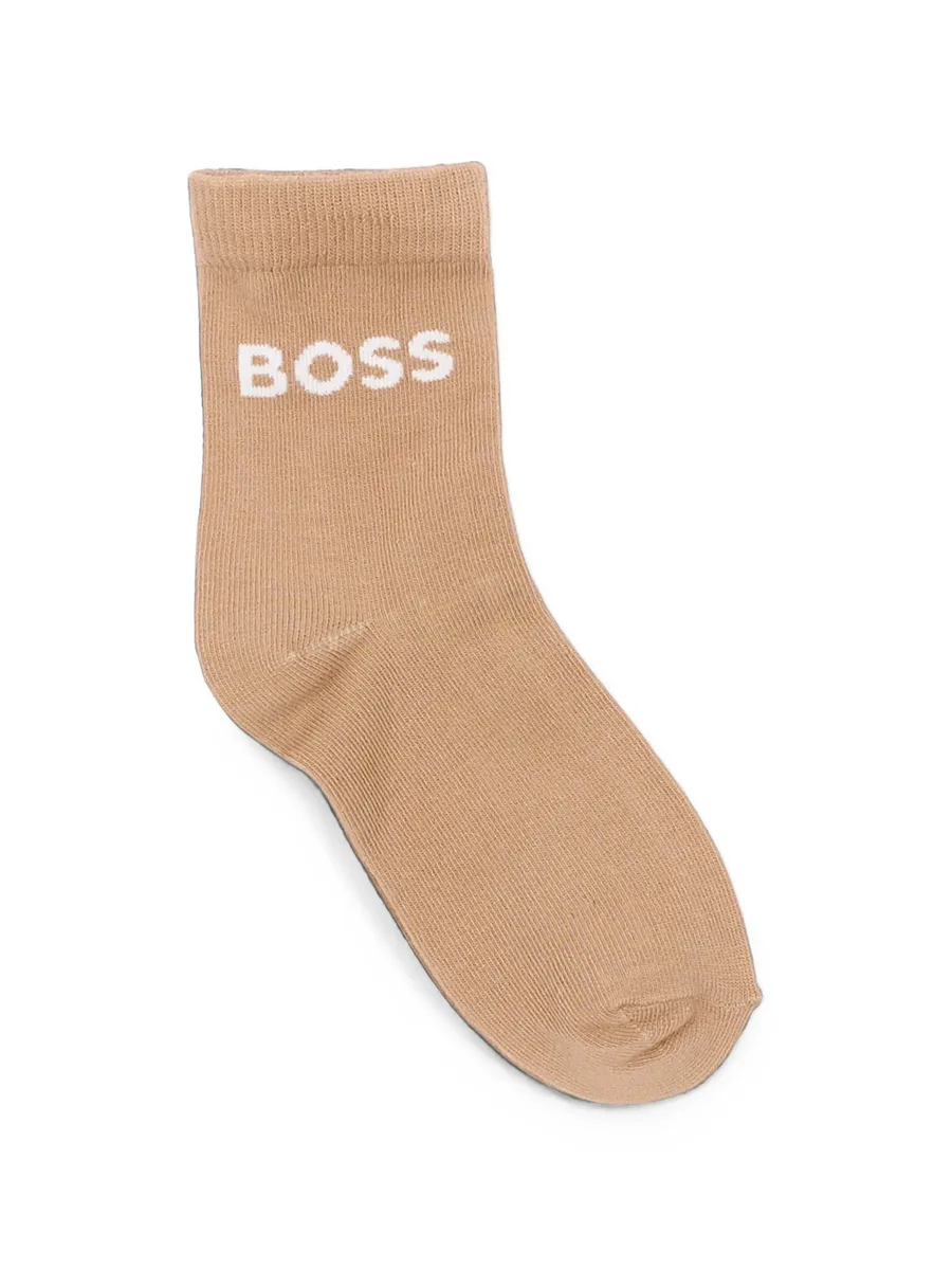 logo-knit socks (set of three) 2