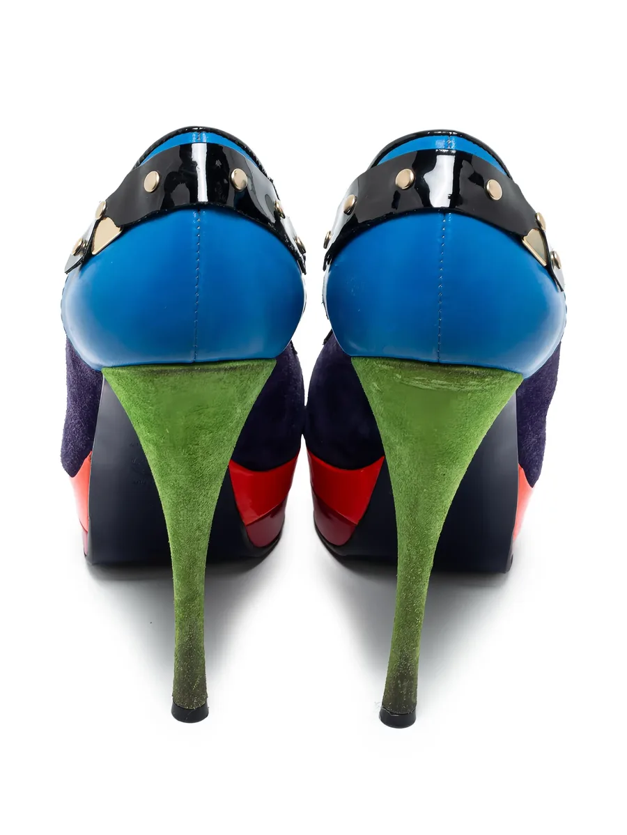 140mm panelled pumps 6