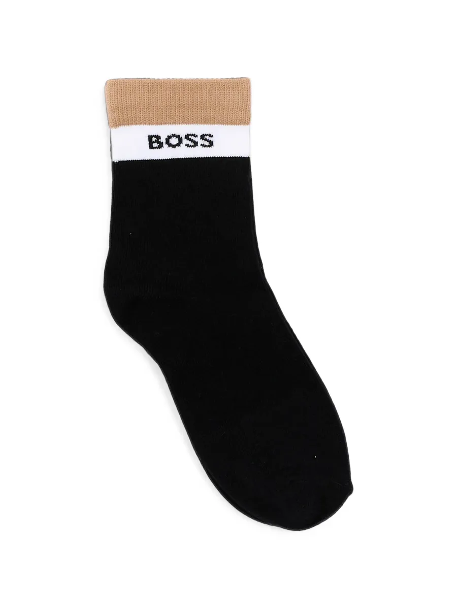 logo-knit socks (set of three) 4