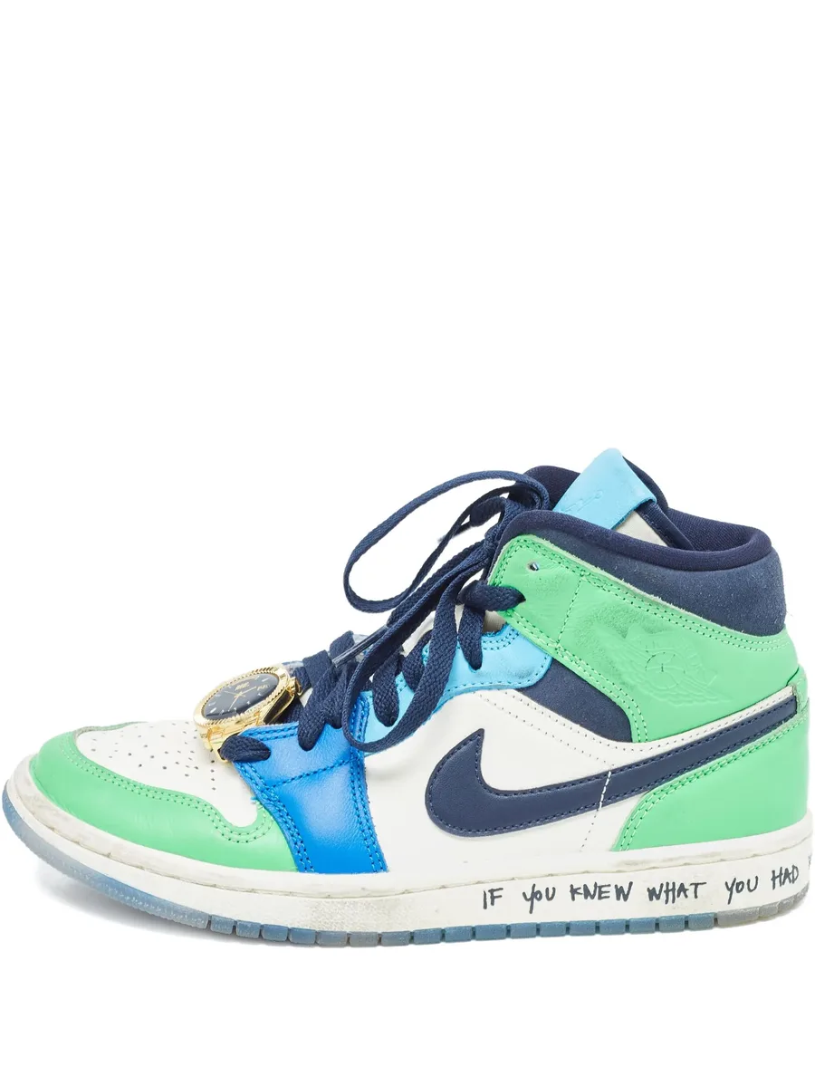 Air Jordan X Melody Ehsani 1 Mid Fearless sneakers 2