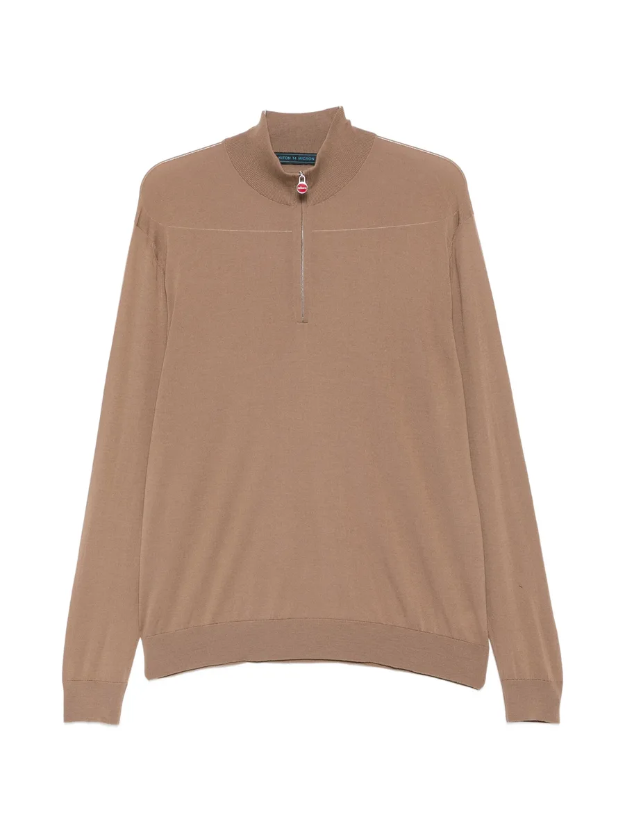 quarter-zip sweater 1