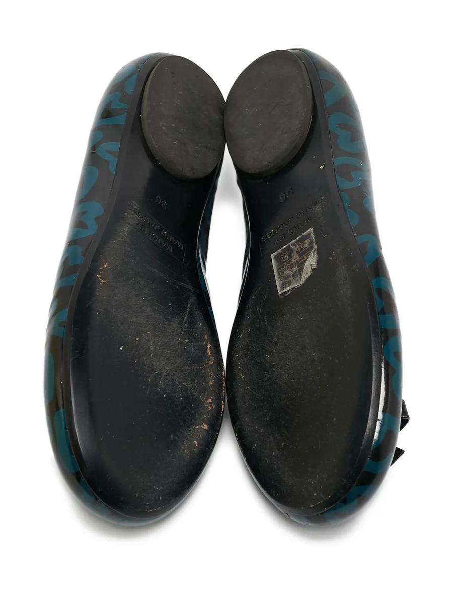 heart-print ballet flats 10