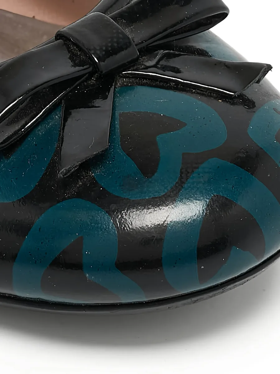 heart-print ballet flats 11