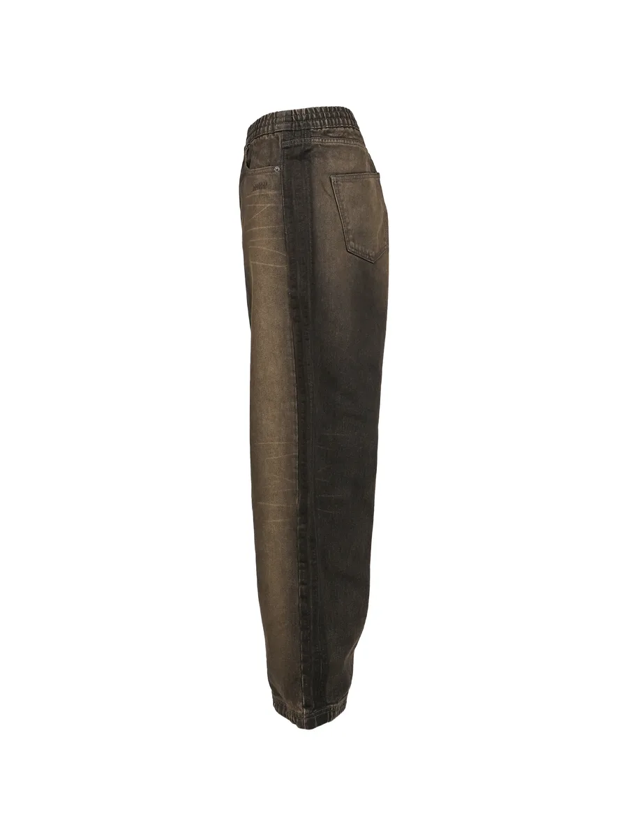 x AVAVAV elasticated-waist wide-leg jeans 5