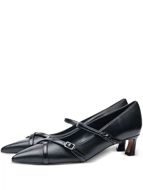 buckle-strap pumps