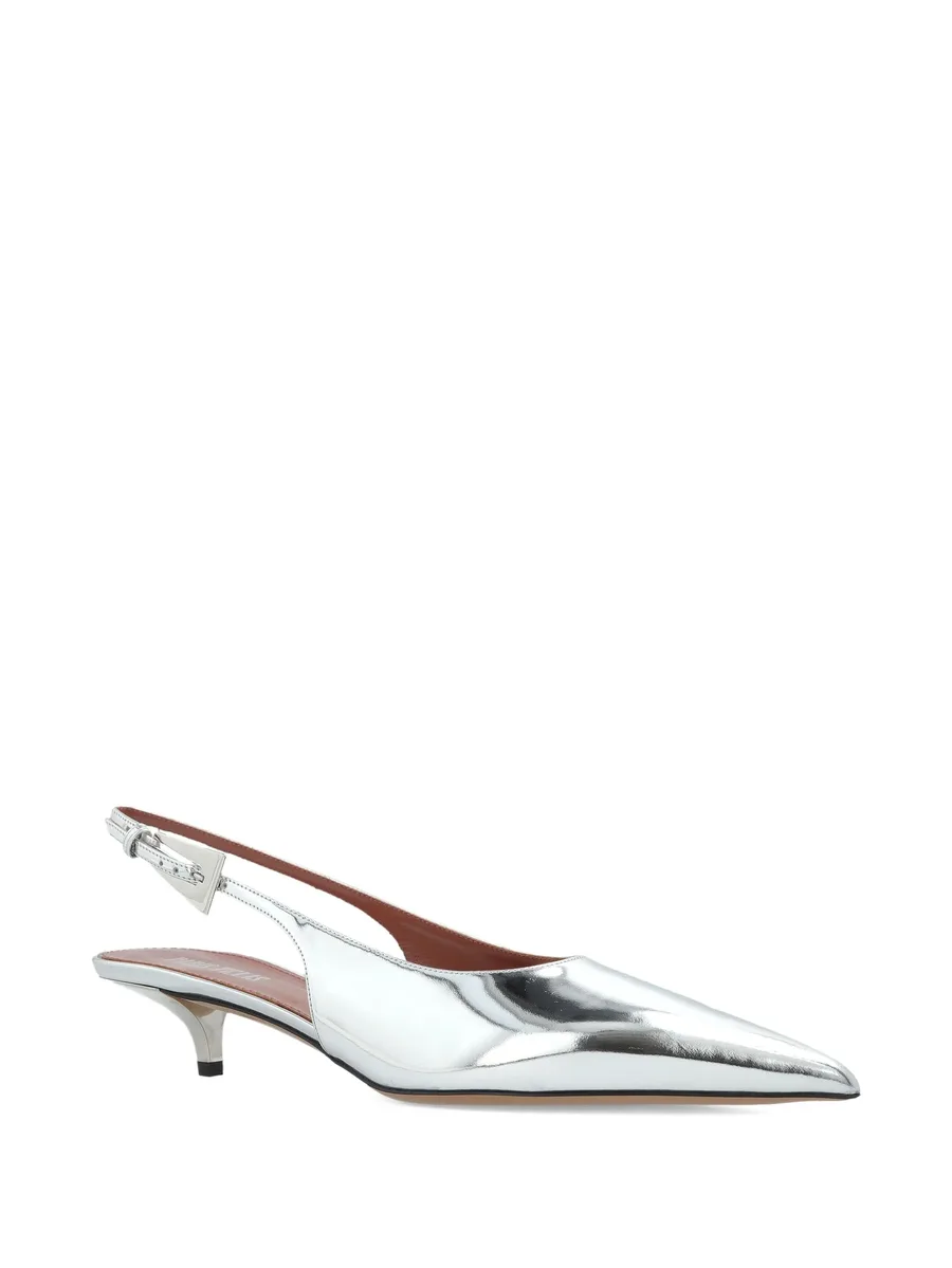 35mm slingback pointed-toe pumps 4