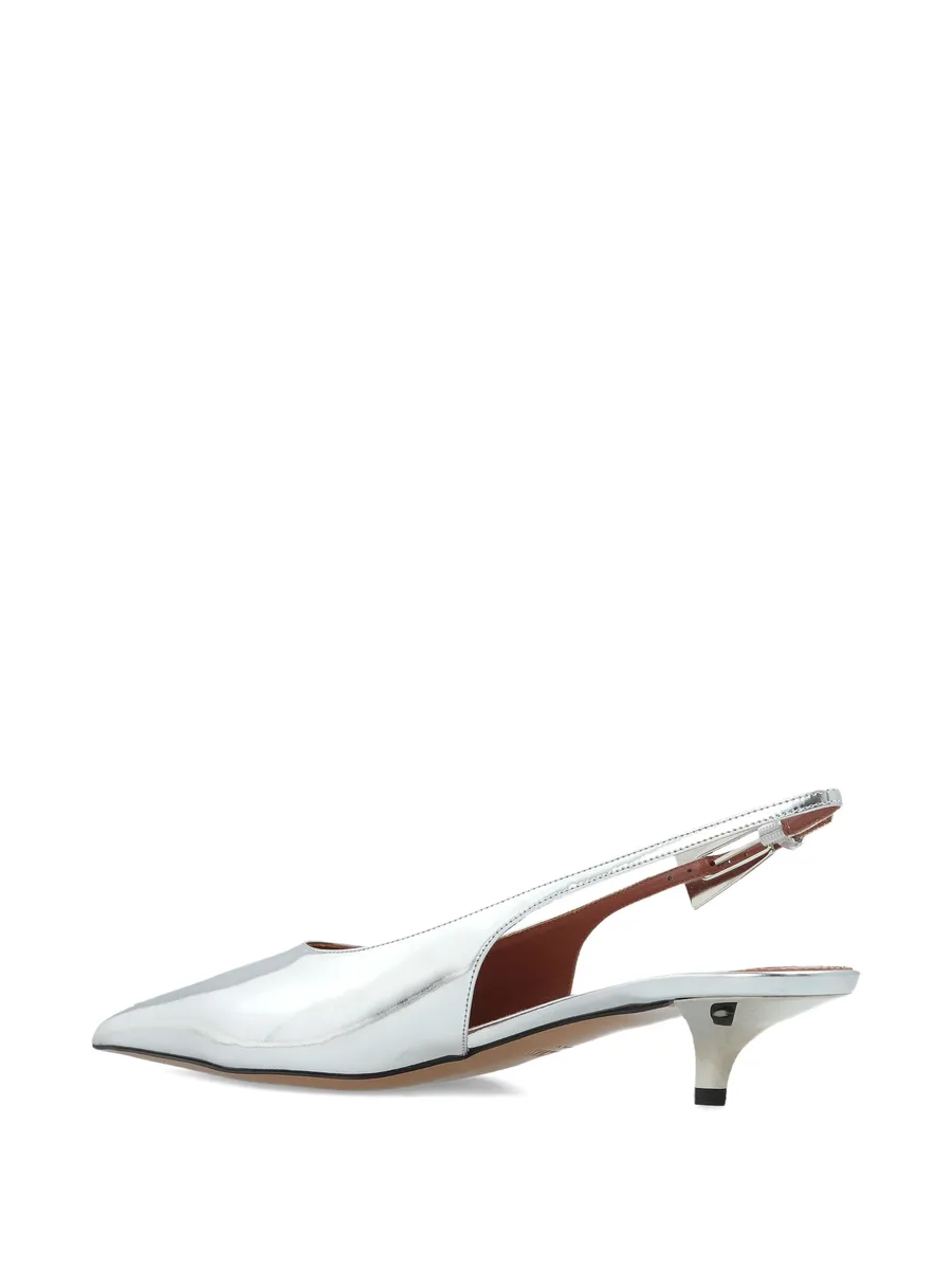 35mm slingback pointed-toe pumps 6