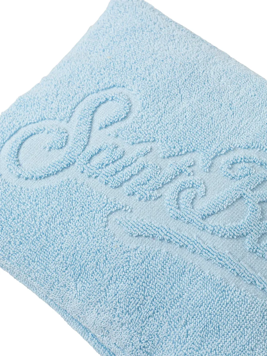 Light blue Pareasy pochette with jacquard Saint Barth logo 3