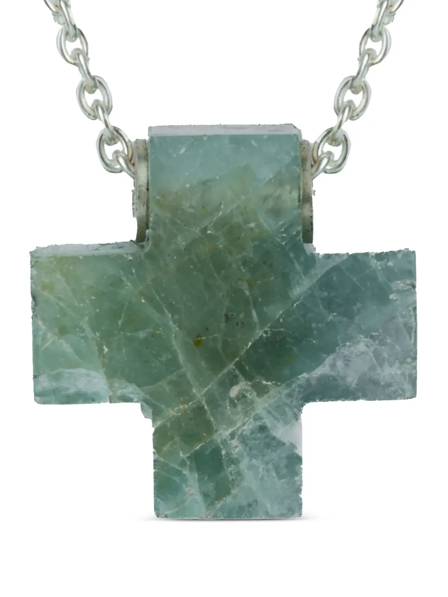 серебряное колье Plus 1