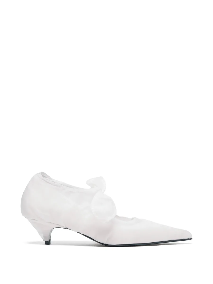 Slash organza pumps 1