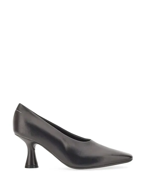 75mm pointed-toe heeled pumps