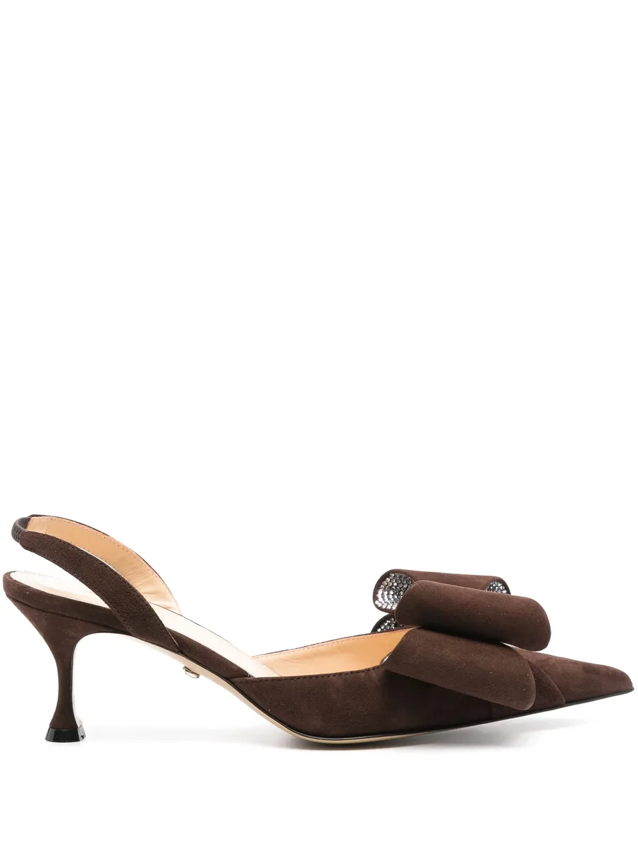 65mm bow-embellished pumps 2