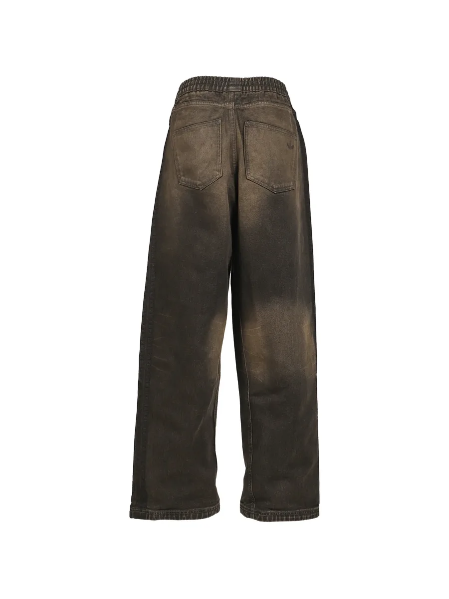 x AVAVAV elasticated-waist wide-leg jeans 2