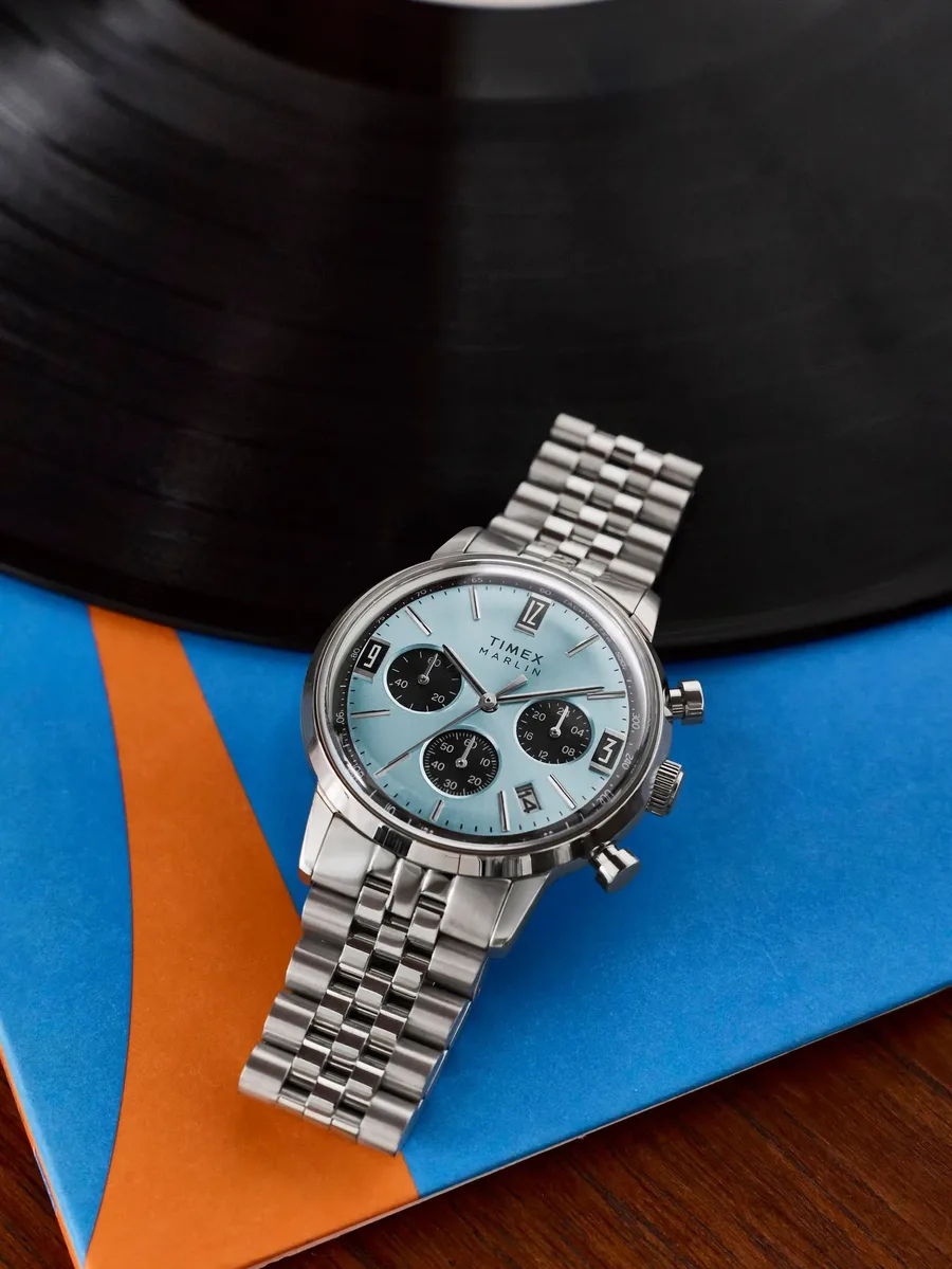 наручные часы Marlin Ice Blue 40 мм 7