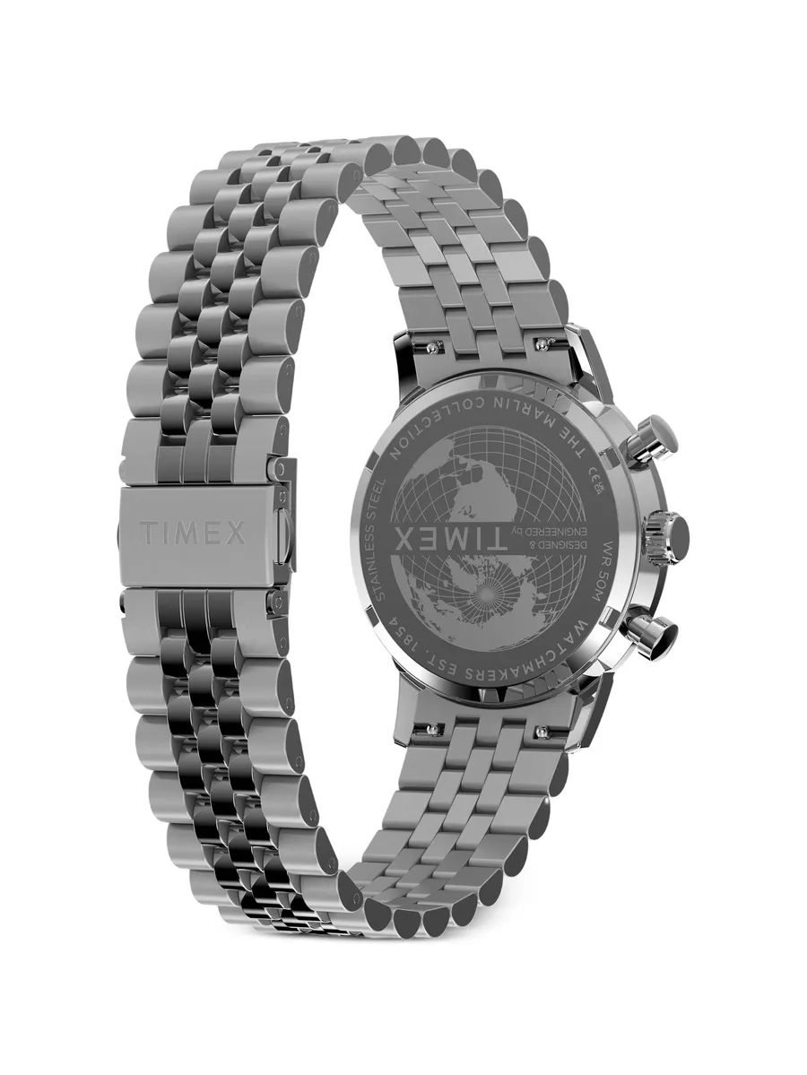 наручные часы Marlin Ice Blue 40 мм 3