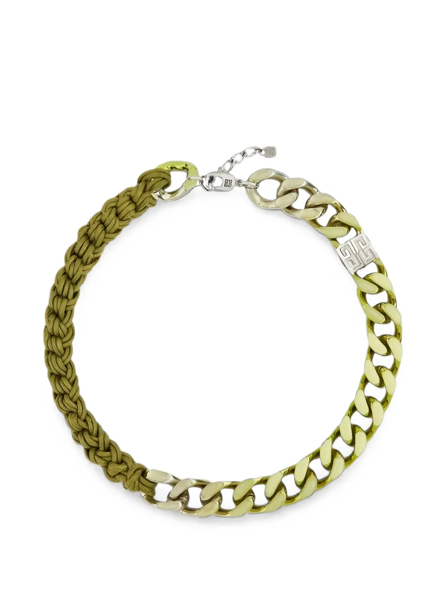 rope-detail chain necklace 2