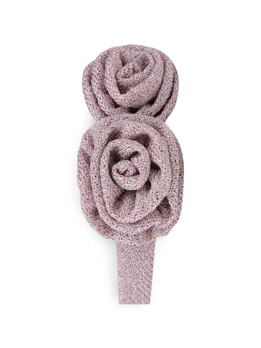flower-detail headband 3
