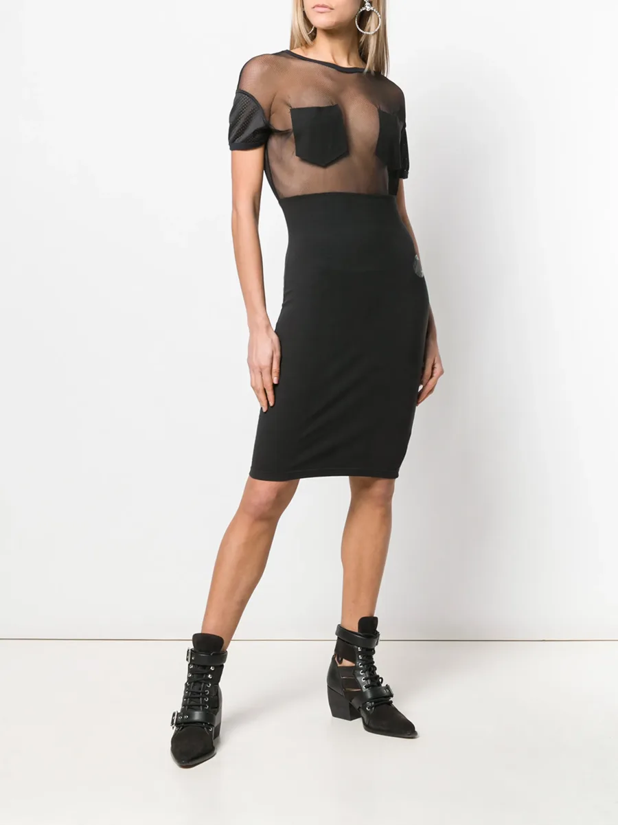 прозрачное платье Junior Gaultier 4