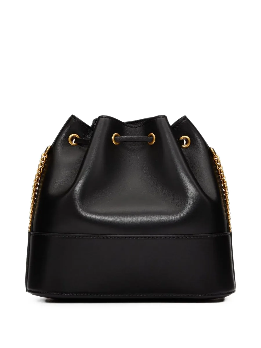 mini Vlogo Signature bucket bag in nappa leather 2